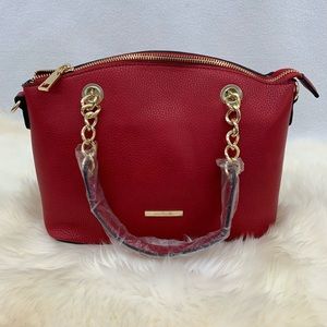 Simply Noelle Red Purse w/Strap